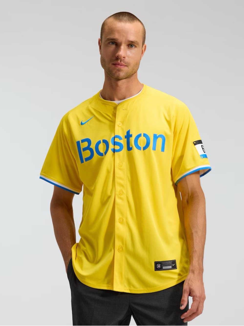 Boston Red Sox Nike Gold City Connect Limited Jersey | Size Large